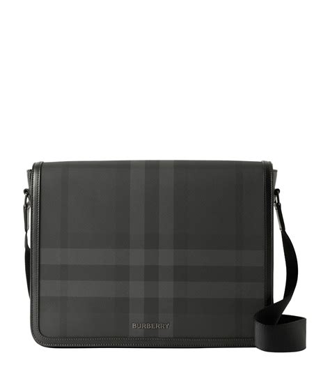 burberry monogram messenger bag|burberry messenger bag men black.